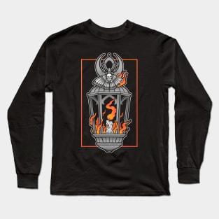 Moth Into Flame Long Sleeve T-Shirt